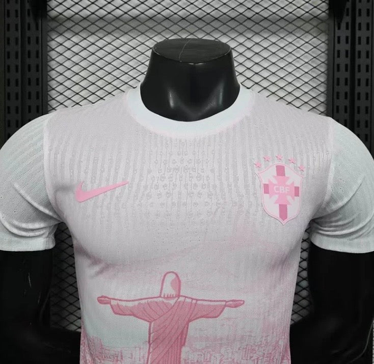 2025 Brazil Jesus Pink Special Shirt