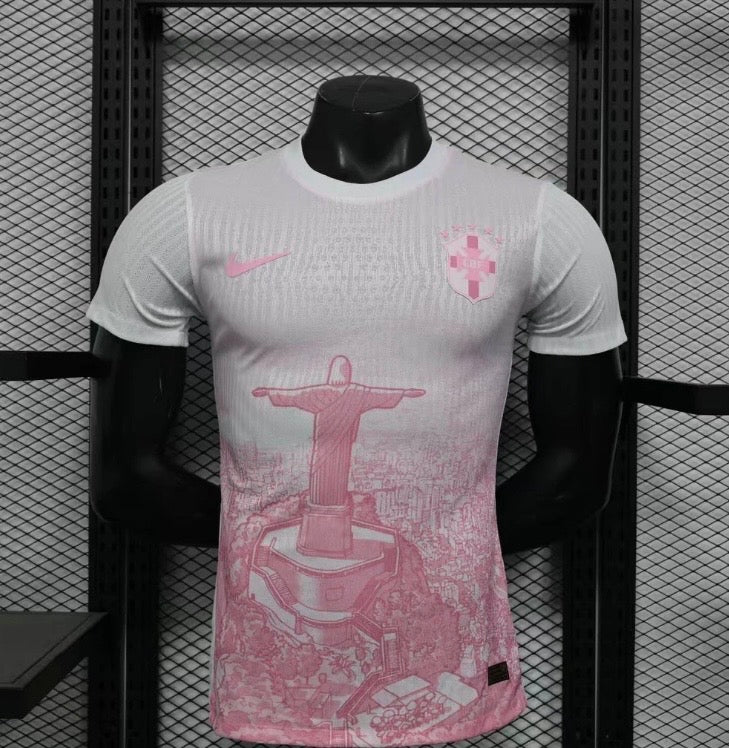 2025 Brazil Jesus Pink Special Shirt